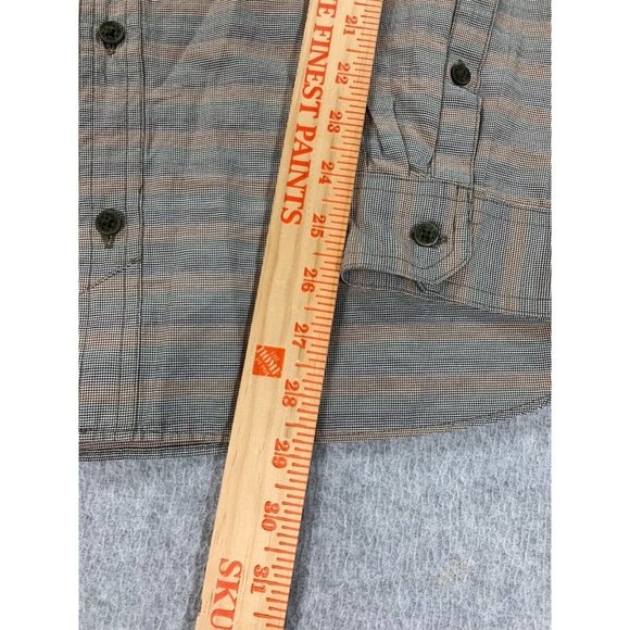 Toad & Co‎ Long Sleeve Button Down Shirt (Men's Large) Tan - Picture 5 of 11